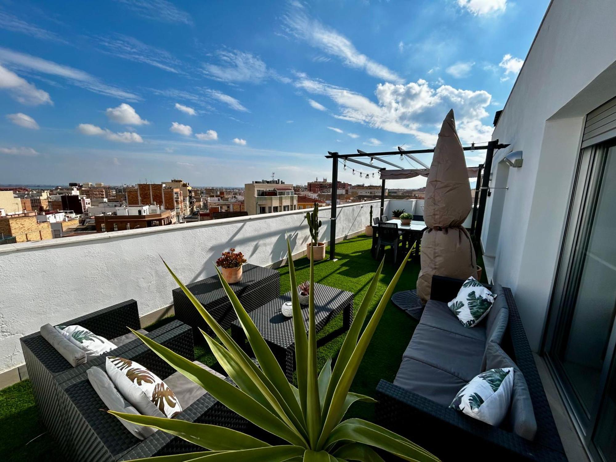 Lo Balconet Del Delta. Atic-Duplex Vacacional. Daire Amposta Dış mekan fotoğraf